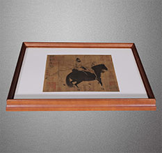 寻甸书画装裱配框服务案例